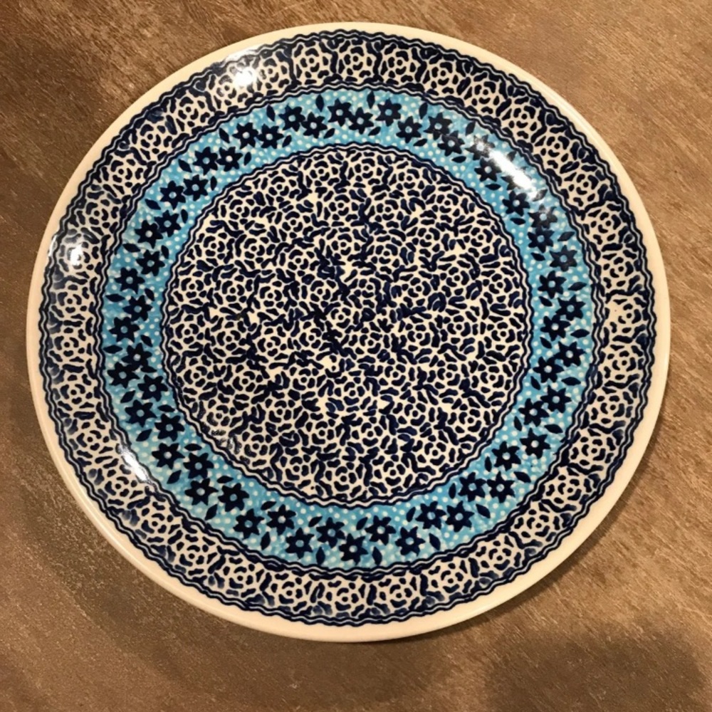 Polish Pottery Dinner Plate